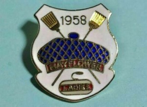 Mayflower Ladies Curling Club est 1958 ,Logo Pin
