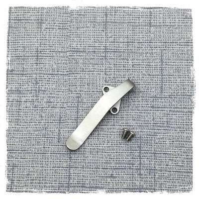 Custom Titanium Deep Carry Pocket Clip Made for Kershaw Leek