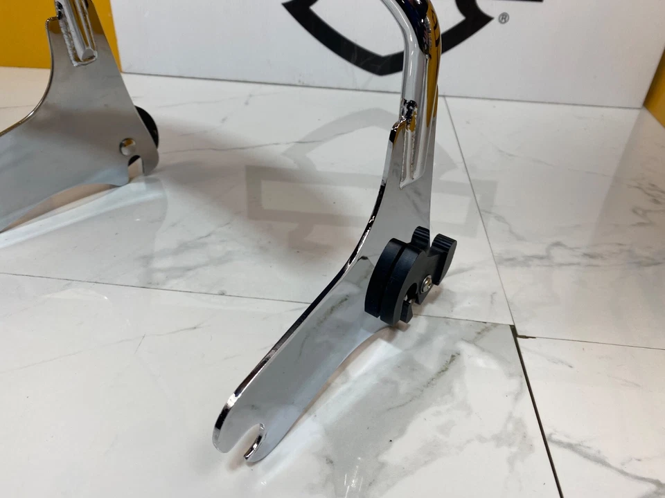 Respaldo genuino OEM 97-08 Harley Touring Sissy Bar Street Glide Stitch🔥 Foto 2 de 4