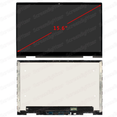 15.6'' LCD Touch Screen Assembly For HP ENVY X360 15M-ED1013DX 15M-ED1023D Black