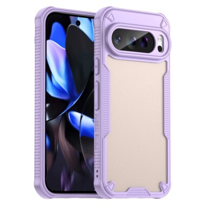 Für Google Pixel 9 Pro Armor Glaze PC Hybrid TPU Handy Hülle Cover