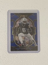 2022 Panini Select Football Donovan Wilson Blue Checkerboard Prizm # /199 #86