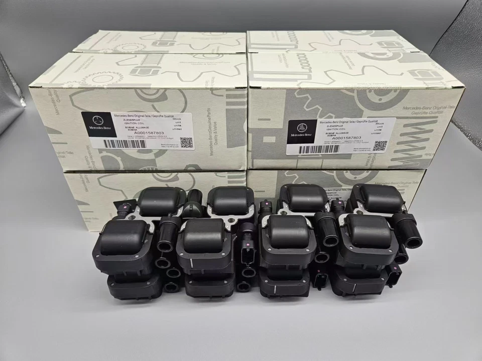 Pack Of 8 Ignition Spark Coil Coils For Mercedes-Benz C CL CLK ML Class UF-359 Foto 2 de 4