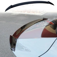 ABS Rear Tail Trunk Spoiler Wing Lip Glossy Black For Hyundai 23-24 Elantra @S