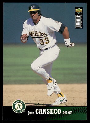 1997 Collector's Choice #410 Jose Canseco Oakland Athletics