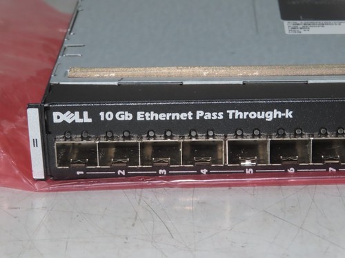DELL PNDP6 PowerEdge M1000e 16 Port 10Gb Ethernet Passthrough -k M1601P 0PNDP6 - Picture 3 of 5