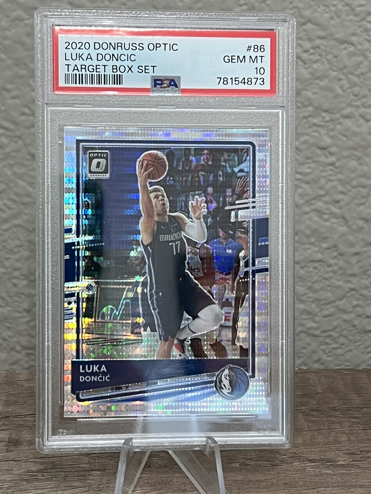 2020 Donruss Optic Luka Doncic 86 Pulsar Target Box Set PSA 10 💎 Low Pop