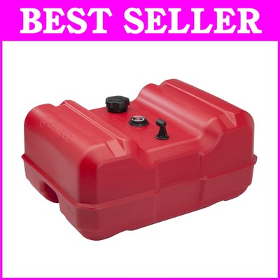 Space-Saving 12 Gallon Marine Fuel Tank with Built-in Gauge - Lightweight Design