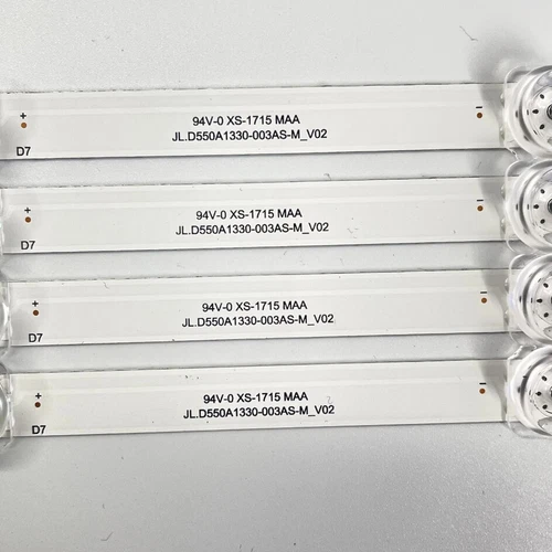 LED strips For Toshiba 55C350KU JL.D550A1330-003BS-M_V01 SVH550FA1 55R7G5 55R6G - Picture 3 of 9