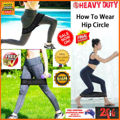 Resistance BAND HIP Circle FITNESS LOOP Peach Booty SQUAT Lunge