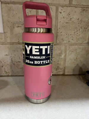 YETI Rambler Harbor Pink ~ 26 oz Stainless Insulated Bottle