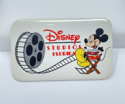 Vintage Disney MGM Studios Star Tours Pin Button Special TV Merchandise Director