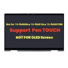 LCD Touch Screen Digitizer Display Assembly for HP ENVY x360 15-FH0013DX w/Bezel