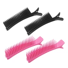 4Pcs Hair Styling Clip Hair Styling Creative Hair Sectioning Barbershop Clip US