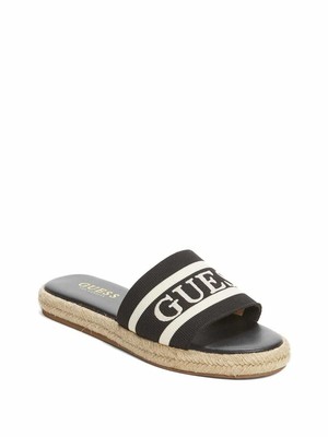 guess slip on sandals