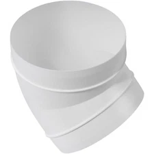 45 Degree 6 Inch Duct Connector. Easy to Mount - Connect Straight & Flex Duct...