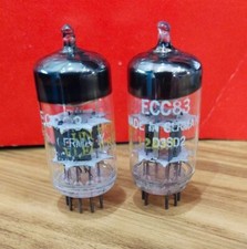 ONE RARE PAIR RT 12AX7S ECC83 code FRS, tested strong like NOS audio tubes EUR 279,00 - ES