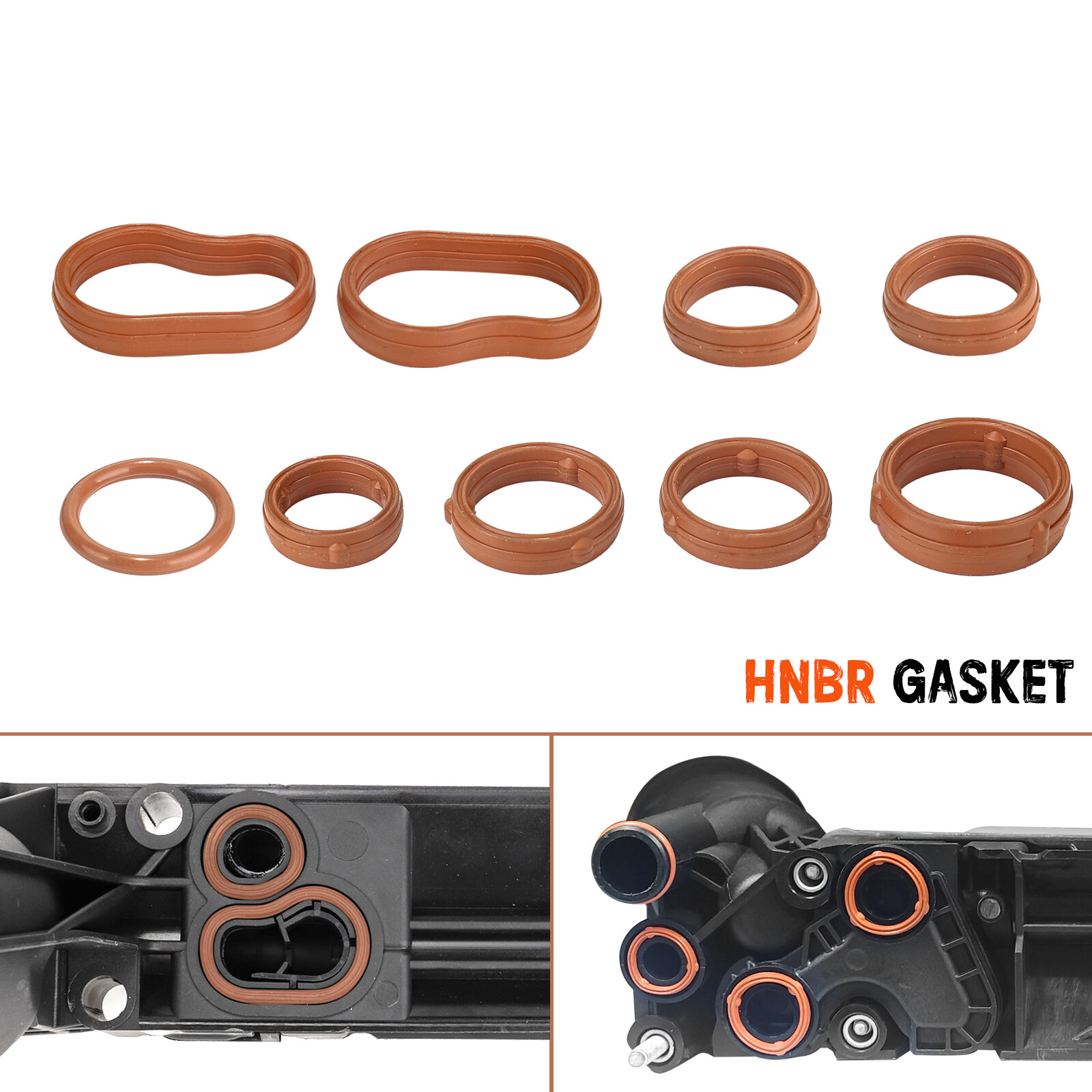 Engine Oil Filter Adapter O Ring Seal Kit For Chrysler 200 300 Town & Countr