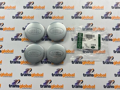 Silver Wheel Centre Cap x4 for LR Freelander 1 & 2 GENUINE LR LR094546