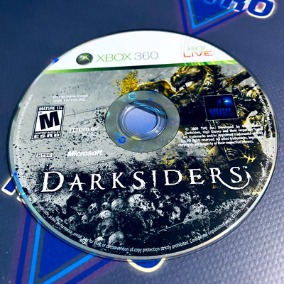 Darksiders (Microsoft Xbox 360, 2010 THQ Vigil) Disc Only Tested