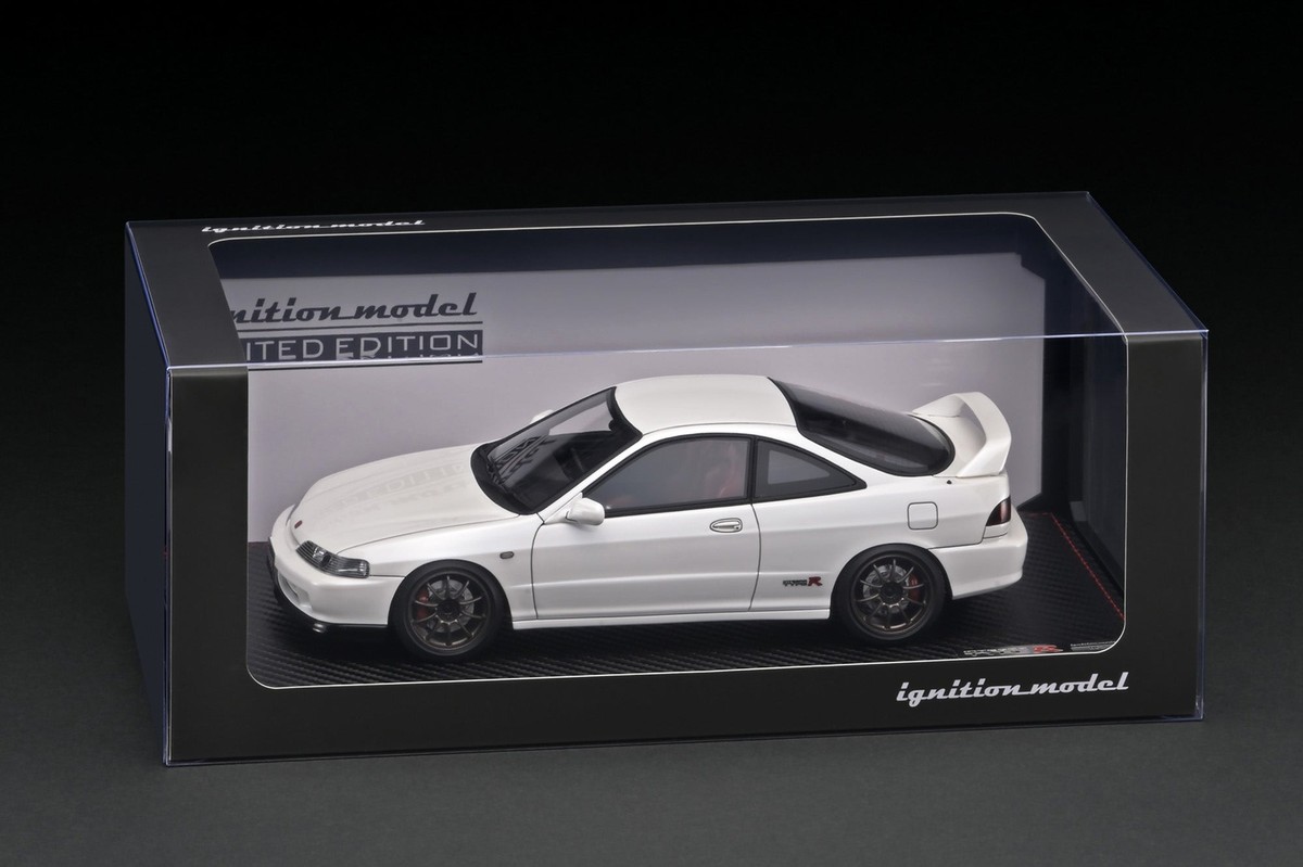 ignition model 【IG3055】インテグラタイプＲ　DC2 IG3055 Honda INTEGRA (DC2) TYPE R Pearl White With B18C VTEC