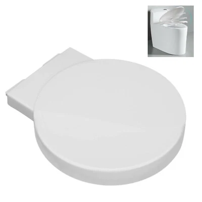 Round Design WC Toilet Seat Soft Close Top Fix Quick Release Hinge Easy Clean