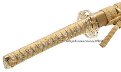 Japanese Replica Samurai Sword Sengoku Era Series : Hideyoshi Toyotomi Gold