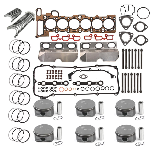 Engine Rebuild Kit Bearing For 01-06 BMW E39 E46 E53 E60 E83 330i X3 X5 M54 3.0T - Picture 17 of 20