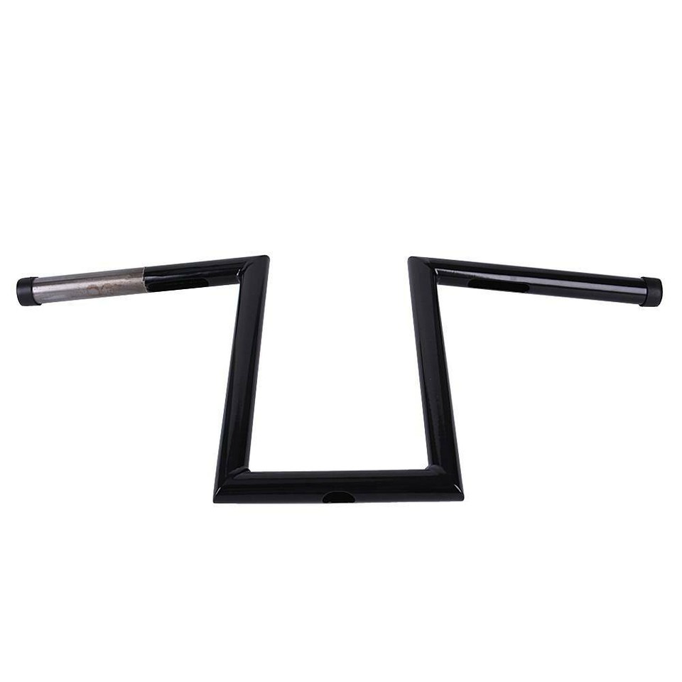 1" Motorcycle 8" & 10-1/2" Rise Ape Hanger Handlebars Z-Bar Drag Bars ...