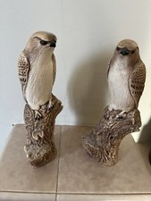 Pair of Carol Craft Lancs KESTREL Bird - Vintage