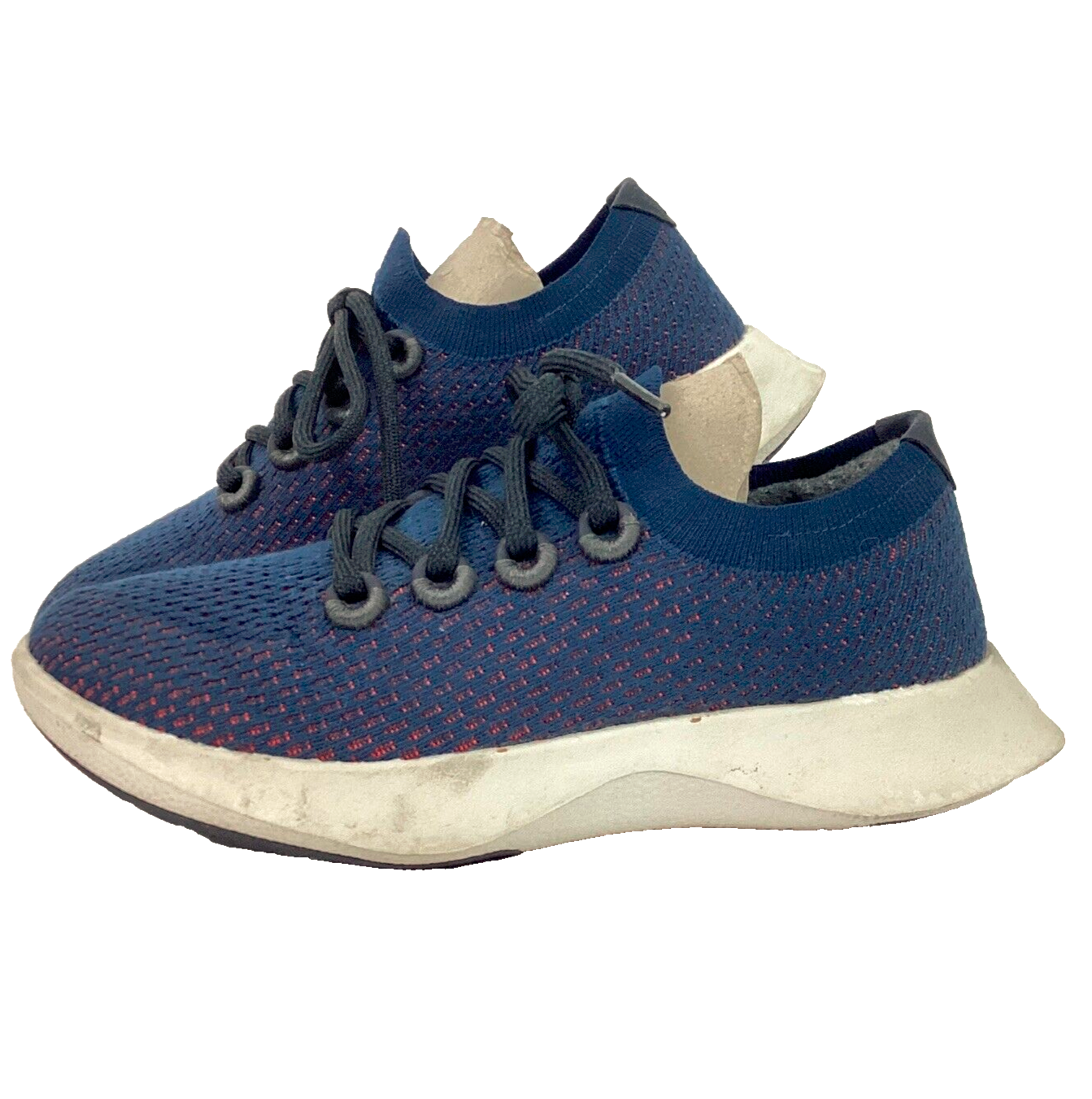 SAOLA Allbirds Tree Dasher donna taglia 5 5 blu navy e arancione scarpe da corsa jogging