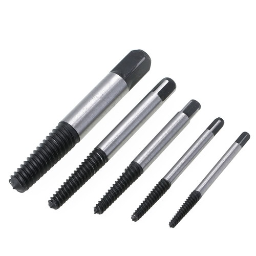 5Pc Screw Extractor Set Easy Out Drill Bits guide Broken Screws Bolt Remover KD - Picture 7 of 9