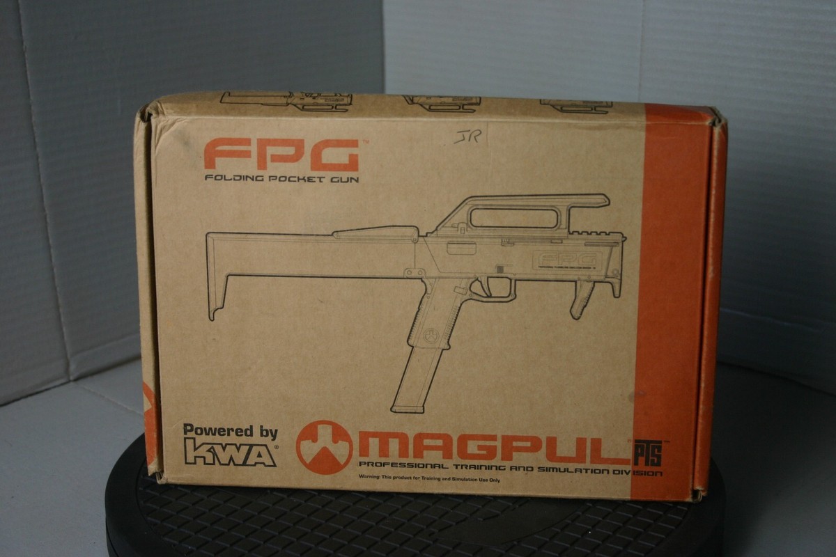 KWA Magpul Airsoft Folding Pocket Gun (FPG) Pre-owned Rare