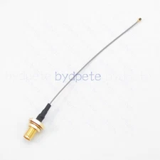 IPX5 MHF5 to SMA female bulkhead 0.81mm Coaxial Cable 2inch 5cm - 2M 5M 10M Lot