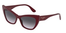 Image of womens DOLCE & GABBANA bordeaux DG4370 sunglasses BRAND NEW RRP:£219 #Y7.30