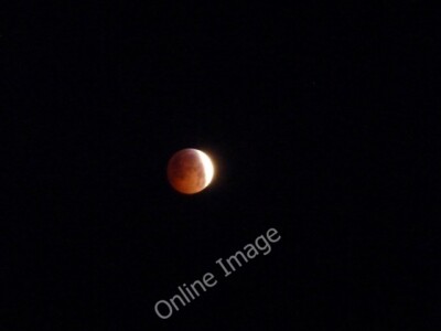 Photo 6x4 Lunar eclipse 21 December 2010 Portmahomack At 07:28 the sky ha c2010