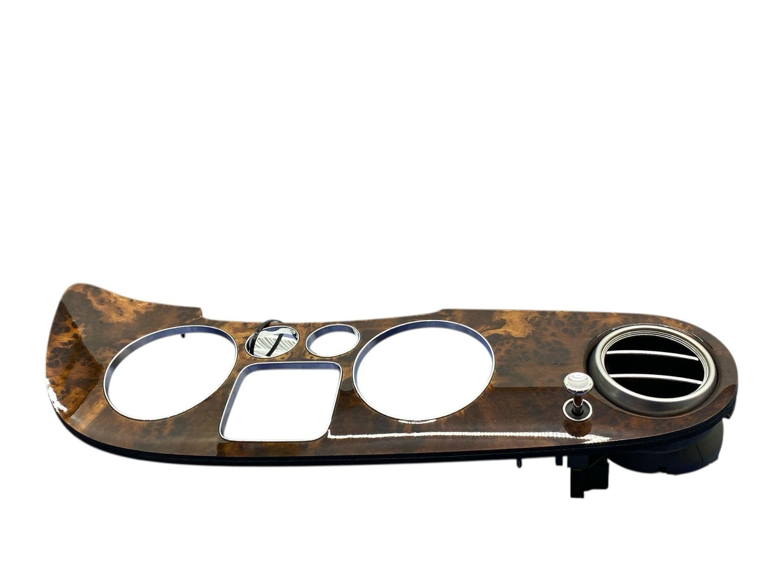 2006-2012 BENTLEY CONTINENTAL FRONT LEFT DASH SPEEDOMETER TRIM W/ AIR VENT |WOOD