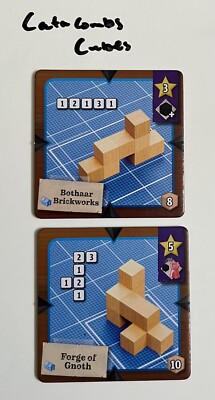 Katakombenwürfel: Bothaar Ziegelwerk & Schmiede von Gnoth - Mann vs. Meeple Promo NEU