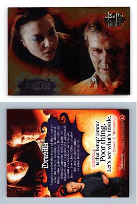 Drusilla #13 Buffy The Vampire Slayer Big Bads 2004 Inkworks Trading Card