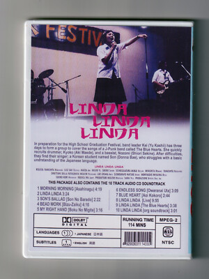 LINDA LINDA LINDA (2006) J-Pop Music Comedy Drama w/English subs +