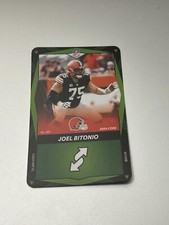 2024 Uno Elite NFL Core Edition Green JOEL BITONIO #021 Cleveland Browns