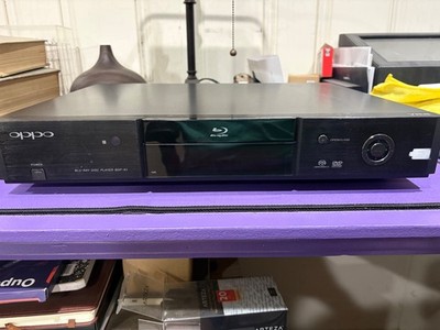 Oppo BDP-83 Universal Blu-Ray Player WITH Original Remote - Untested As-Is