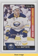 2016-17 Upper Deck O-Pee-Chee Update Marquee Rookies Nick Baptiste #708 READ 8tn