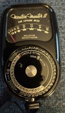 Vintage Weston Master II Cine Exposure LIght Meter Model 736