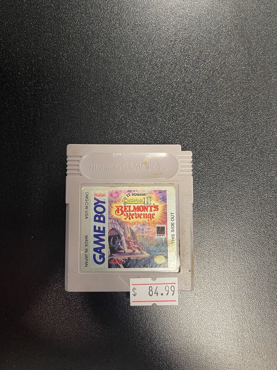 Castlevania Sur Game Boy (PAL) - Boîte + Notice, édition Originale 1991