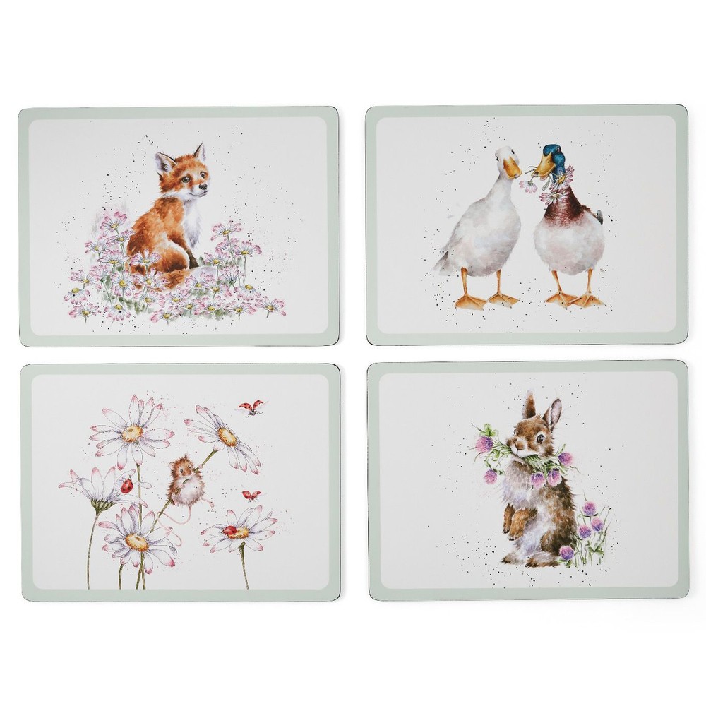 Wrendale Designs Wildflower Placemats Set by Pimpernel