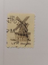 Etats Unis d'Amérique: Timbre ancien