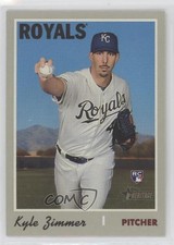 2019 Topps Heritage High Number Kyle Zimmer #653 mp7