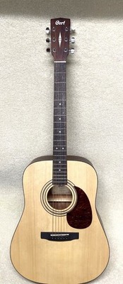 Cort Earth 60 OP Acoustic Guitar Solid Spruce Top ProSetUp FACTORY BAG MINT!