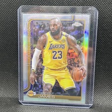 2025-26 Topps Chrome - LeBron James #127 Silver Refractor Los Angeles Lakers